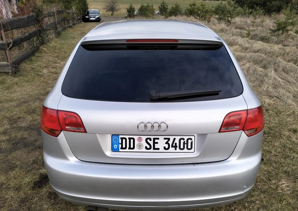 Audi A3 cena 16999 przebieg: 206700, rok produkcji 2007 z Chojnów małe 742